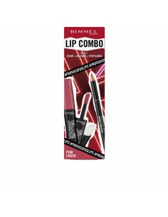 Make-Up Set Rimmel London Lip Combo 3 Pieces Pink Crush