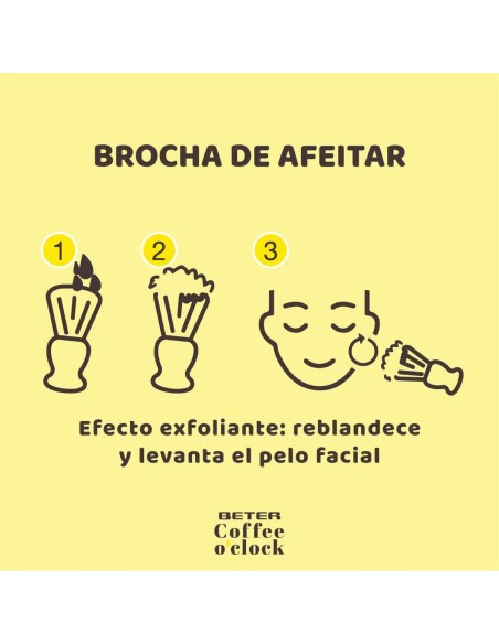 Shaving Brush Beter Coffee O'clock (1 Unit)