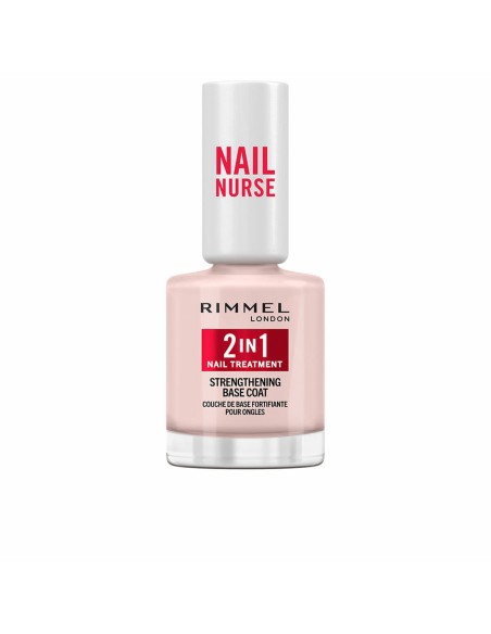 Nail Base Gel Rimmel London Nail Nurse In 12 ml 2-in-1 Strengthening Treatment