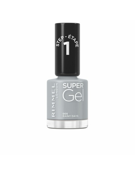 nail polish Rimmel London Super Gel Nº 005 Rainy days 12 ml
