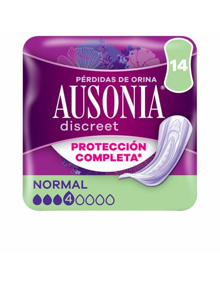 Incontinence Sanitary Pad Ausonia DISCREET 14 Units