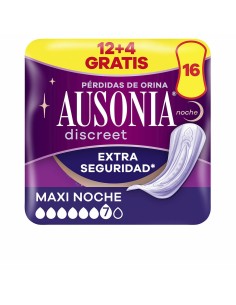Incontinence Sanitary Pad Ausonia Discreet Maxi 16 Units