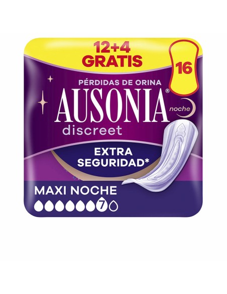 Incontinence Sanitary Pad Ausonia Discreet Maxi 16 Units
