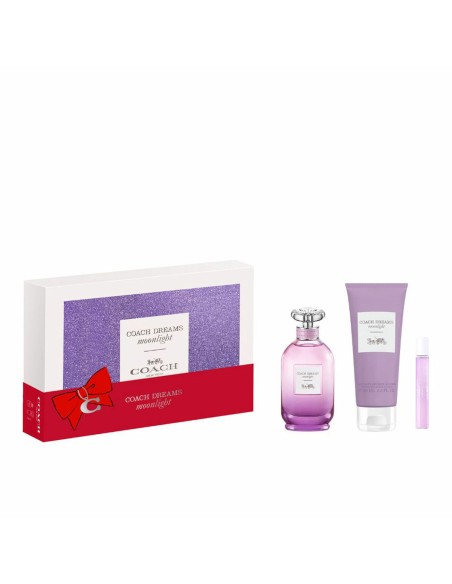 Women's Perfume Set Coach Dreams Moonlight 3 Pieces