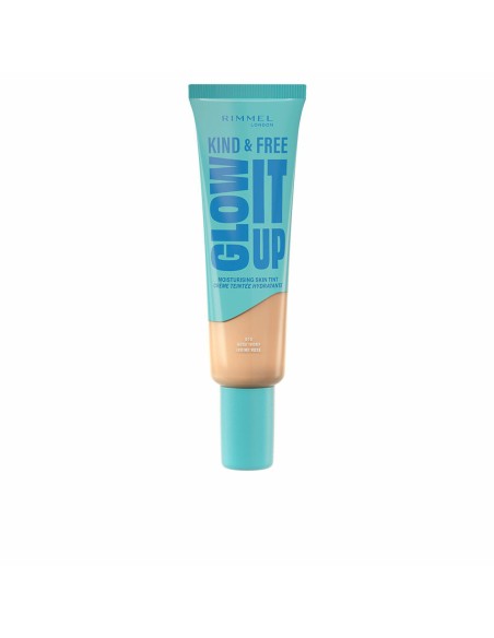 Liquid Make Up Base Rimmel London KIND & FREE Nº 010-Rose Ivory 30 ml