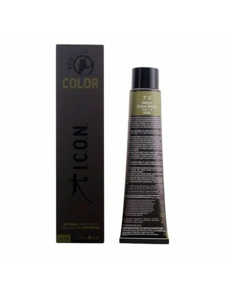 Permanent Dye Ecotech Color I.c.o.n. Ecotech Color Nº 9.0-rubio muy claro Nº 8.0-rubio claro 60 ml