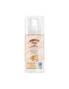 Facial Sun Cream Silk Air Soft Hawaiian Tropic Silk Air Soft Face Spf 30 50 ml Spf 30