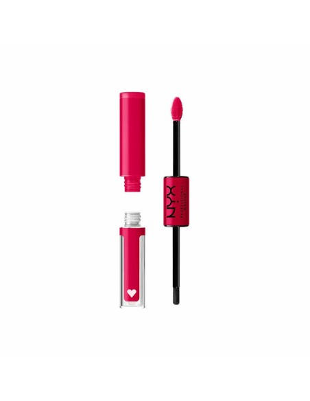shimmer lipstick NYX Shine Loud world shaper