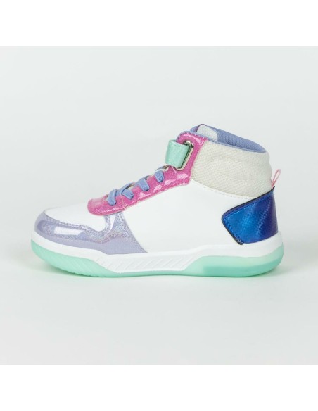 LED Trainers Stitch White