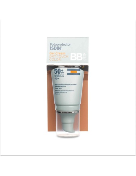 Hydrating Cream with Colour Isdin Fotoprotector Gel SPF 50+ 50 ml