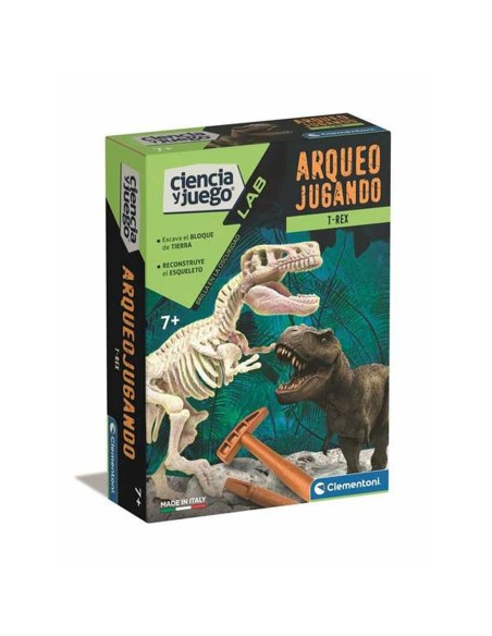 Educational Game Clementoni Arqueojugando T-Rex 15 x 21 x 5,5 cm