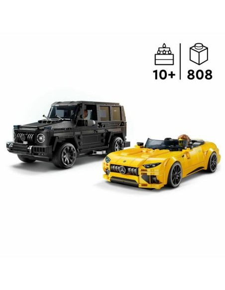 Construction set Lego Mercedes-AMG G 63 y Mercedes-AMG SL 63 Multicolour 808 Pieces