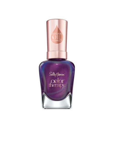 nail polish Sally Hansen Color Therapy Sheer Nº 402 Plum Euphoria 14,7 ml
