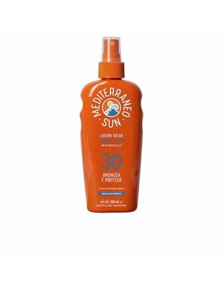 Sun Lotion Mediterraneo Sun COCONUT MEDITERRANEO SUN Spf 30 200 ml Bronzer
