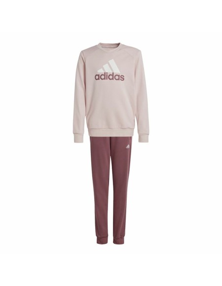 Women's Tracksuit Adidas Essentials Big Logo French Terry Pink
