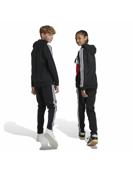 Women's Tracksuit Adidas Tiberio 3-Stripes Colorblock Fleece Black Red