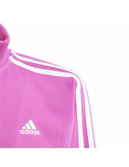 Women's Tracksuit Adidas 3Stripes Tiberio Black Dark pink