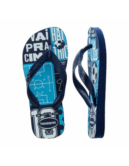 Flip Flops for Children Havaianas Athletic Blue