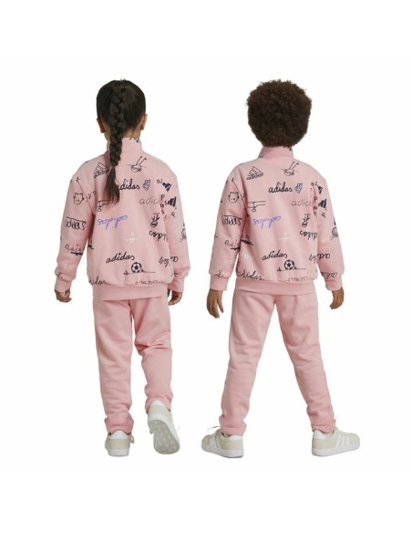 Women's Tracksuit Adidas Brand Love Little niña Rosa Pink