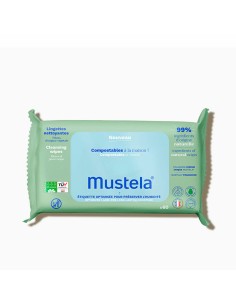 Moist Wipes Mustela BIO MUSTELA (60 Units)