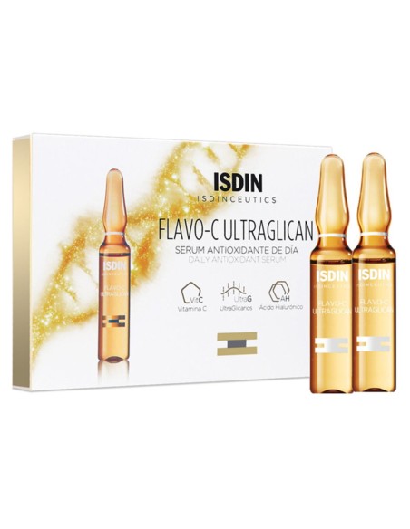 Antioxidant Serum Ultraglican Isdin Isdinceutics (10 uds) 2 ml