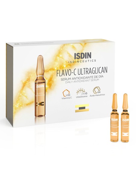 Antioxidant Serum Ultraglican Isdin Isdinceutics (30 uds) 2 ml