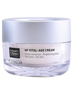 Moisturising Day Cream Martiderm GF Vital-Age Platinum GF SPF 15 (50 ml) (50 ml)