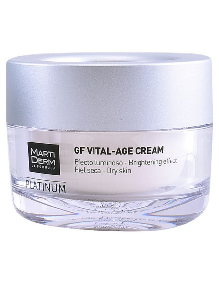 Moisturising Day Cream Martiderm GF Vital-Age Platinum GF SPF 15 (50 ml) (50 ml)