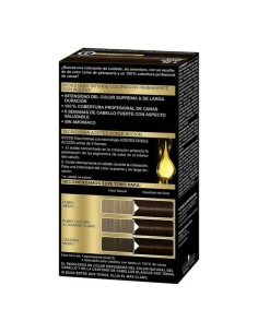 Permanent Dye   Syoss Olio Intense Ammonia-free Nº 4,86 Frozen Chestnut 2