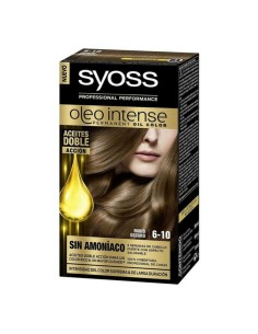 Permanent Dye   Syoss Olio Intense Ammonia-free Nº 6,10 Dark Blonde