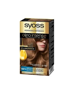 Permanent Dye   Syoss Olio Intense Ammonia-free Nº 6,80 Caramel Blonde