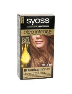 Permanent Dye   Syoss Olio Intense Ammonia-free Nº 8,60 Honey Blonde