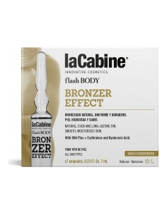 Self-Tanning Body Lotion Flash Body laCabine Ampollas Corporales Self-Tanning [Lotion/Spray/Milk] 7 ml (7 x 7 ml)