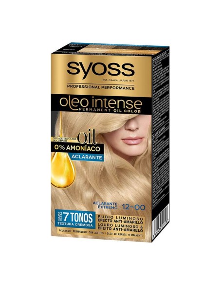 Dye No Ammonia Syoss Olio Intense Nº 12