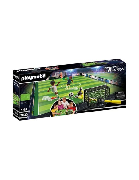 Playset Playmobil Sports & Action Football Pitch 63 Pieces 71120