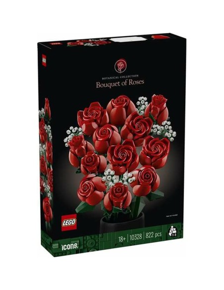 Construction set Lego Botanical Collection Bouquet of Roses Multicolour 822 Pieces