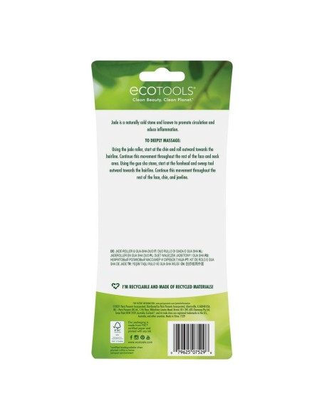 Anti-Ageing Treatment for Face and Neck Ecotools Jade Jade Set 2 Pieces