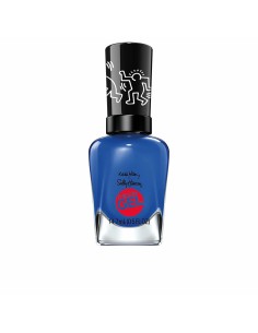 nail polish Sally Hansen Miracle Gel Keith Haring Nº 925 Draw blue in 14,7 ml