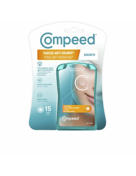 Facial Cleanser Compeed Discreto Patch (15 Units)