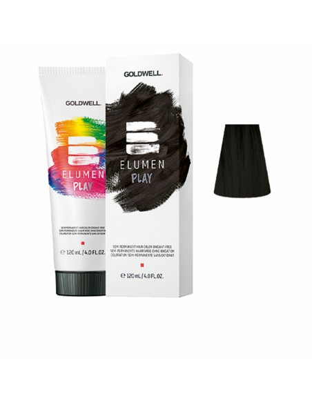 Semi-Permanent Tint Goldwell ELUMEN PLAY black 120 ml
