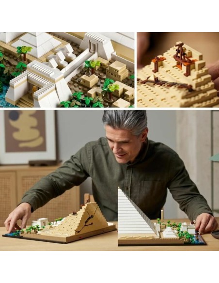 Playset   Lego 21058 Architecture The Great Pyramid of Giza         1476 Pieces  