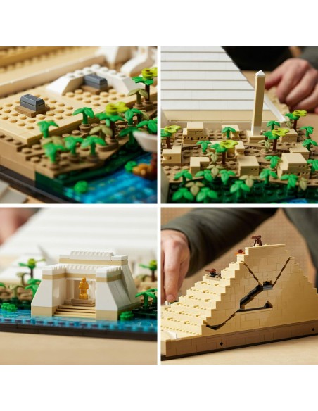 Playset   Lego 21058 Architecture The Great Pyramid of Giza         1476 Pieces  