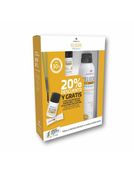 Facial Sun Cream Heliocare Pediatrics Lote 4 Pieces