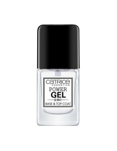 nail polish Power Gel 2 in 1 Base and Top Coat Catrice Power Gel In (10,5 ml) 10,5 ml