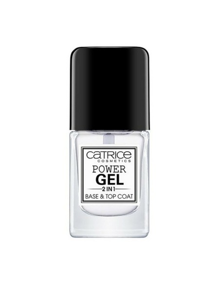 nail polish Power Gel 2 in 1 Base and Top Coat Catrice Power Gel In (10,5 ml) 10,5 ml