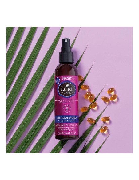 Conditioner Spray HASK Curl Care 5 in 1 Curly Hair (175 ml)