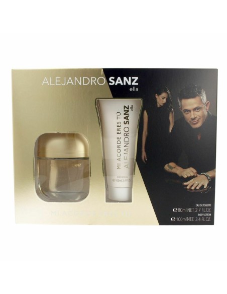 Women's Perfume Set Alejandro Sanz Mi acorde eres tú 2 Pieces (2 pcs)