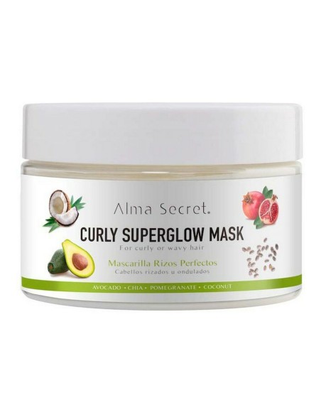 Hair Mask Alma Secret Curly Superglow 250 ml