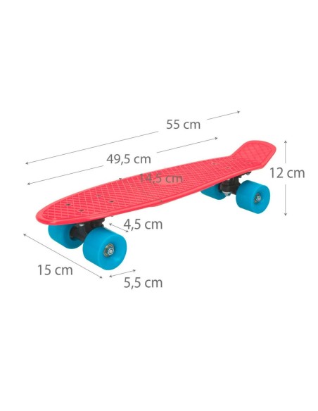 Skateboard Colorbaby Red (6 Units)