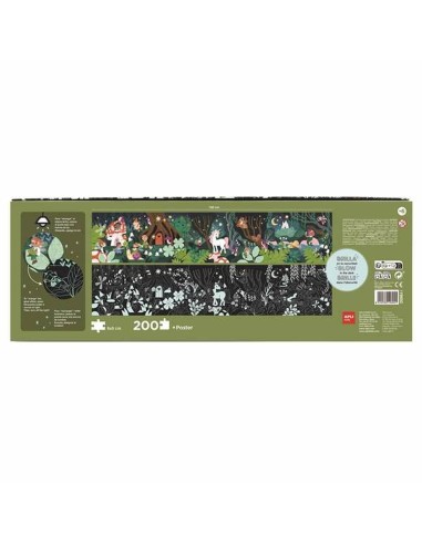Puzzle Apli  Glow In The Dark  200 Pieces